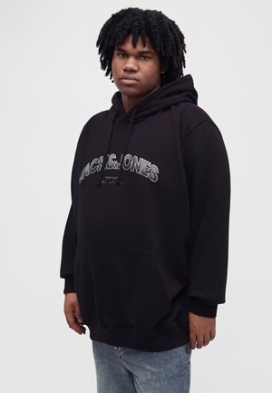 Jack & Jones, JJAVERY - Суитшърт с качулка - black