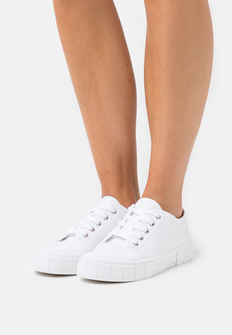 Rubi Shoes by Cotton On PEGGY LACE UP PLIMSOLL Tenisice white