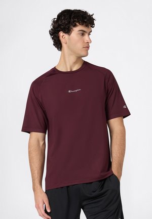 SS  ATHLETICS - T-shirt basic - bordeaux