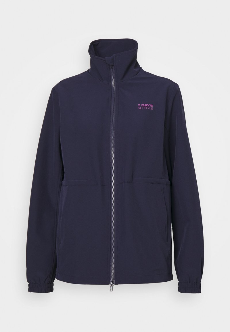 7 DAYS Active TECH STRING JACKET - Sommerjakke - evning blue/mørkeblå ...