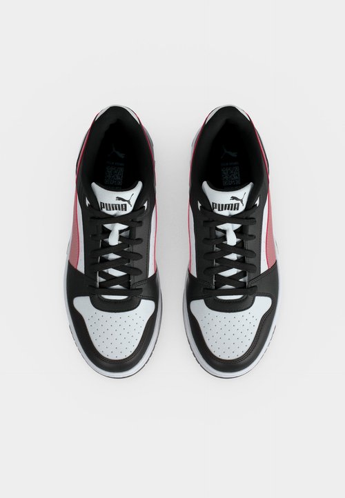 PUMA REBOUND SLAM LO UNISEX - Trainers - black/dusky rosewood/white — photo 5