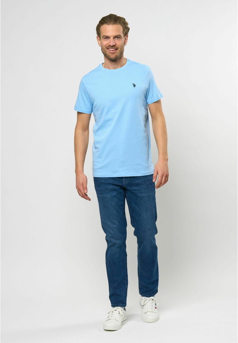 U.S. Polo Assn. - ARJUN 5-PACK - T-paita - white taps darksap grey plblue, Suurenna