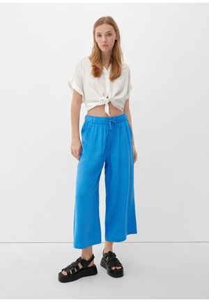 CULOTTE MIT WIDE LEG - Pantaloni - royalblau