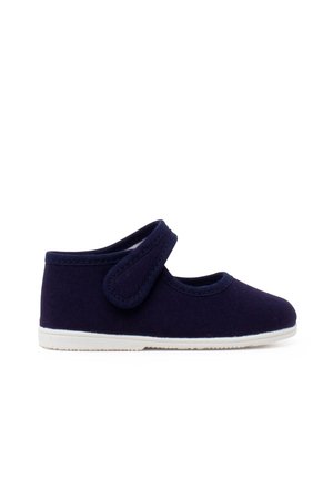 MERCEDITAS LONA SUELA FINA TIRA ADHERENTE - Babies - azul marino
