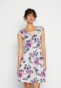 Anna Field Vestido de malha - beige/purple