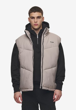 LEDDY OVERSIZED PUFFER - Väst - beige
