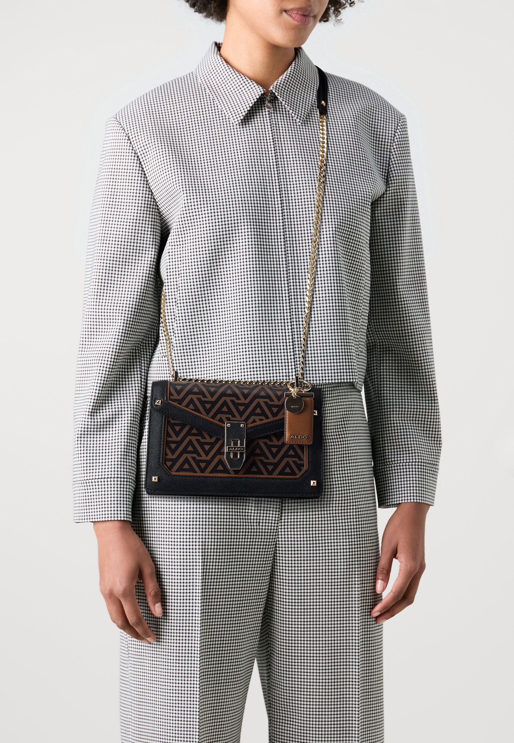 ★ALDO★ Aldo Lanasi Crossbody Brown Overflow ALDO Lanassi Brown Overflow Women's Crossbody Bags | ALDO