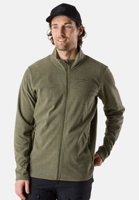 Fleecejacke - olive green