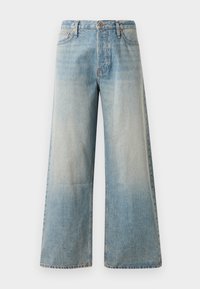JJIDAVE JJCOOPER - Džínsy baggy - blue denim