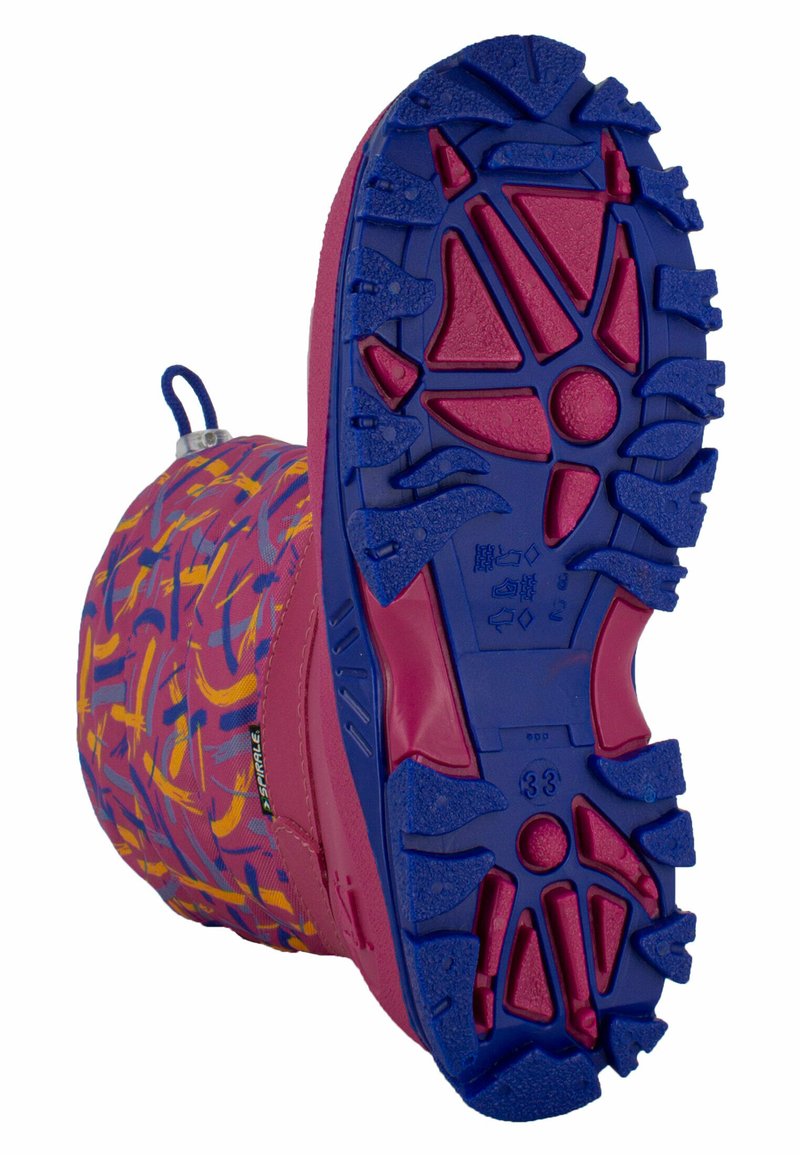 Kinder Booties | Spirale Gummistiefel fucsia/neonpink - RM60583 Kinder Booties | Spirale Gummistiefel fucsia/neonpink - RM60583