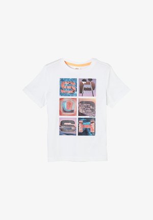 s.Oliver, T-shirt print - white