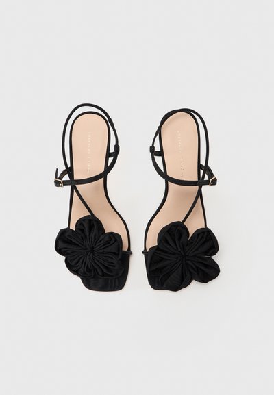 Loeffler Randall FRANK - Magas sarkú szandálok - black
