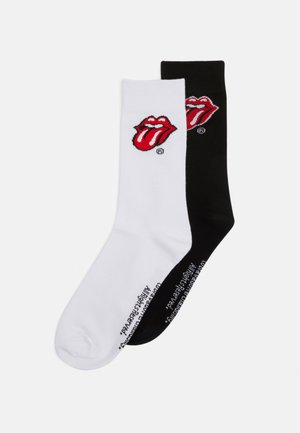 Urban Classics ROLLING STONES TONGUE SOCKS UNISEX 2 PACK - Skarpety