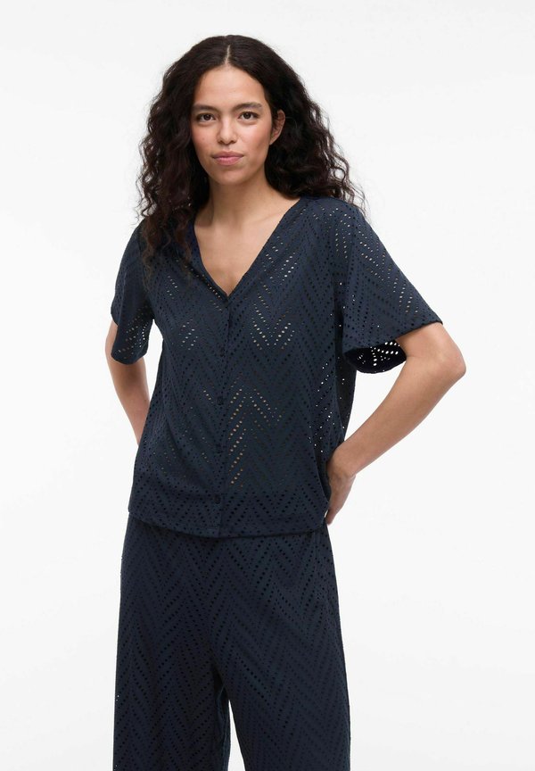 KURZARM VIDELAIA V-AUSSCHNITT - Bluse