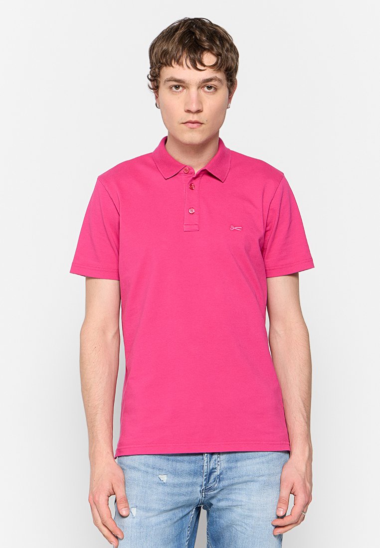 Denham Poloshirt donkerroze Denham Poloshirt donkerroze