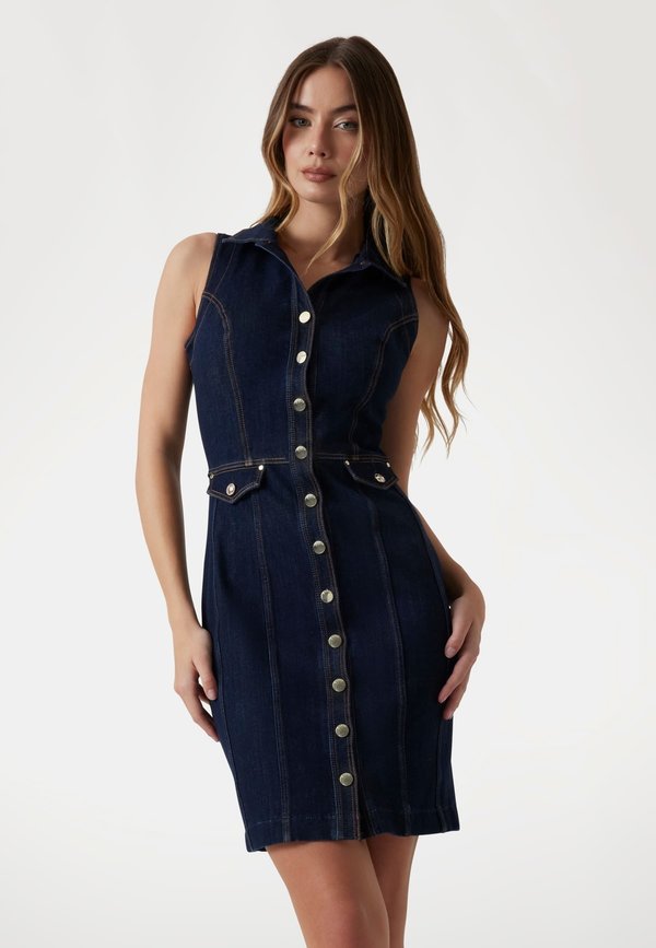 BODYCON - Jeanskleid - blau