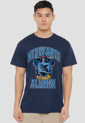 Cotton Soul, HARRY POTTER HOGWARTS RAVENCLAW ALUMNI - Print T-shirt - dark blue