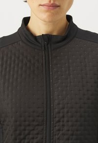 ONLY Play ONPTRACK WARM - Sudadera con cremallera - black