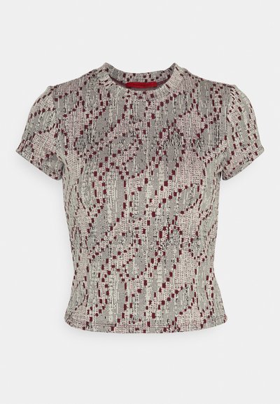 ECKHAUS LATTA SHRUNK TEE UNISEX - Μπλουζάκι με στάμπα - multi coloured