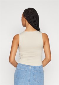 BDG Urban Outfitters SLASH NECK TANK - Top - beige (as sample)
