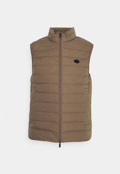 Emporio Armani DOWN WAISTCOAT - Colete - noce