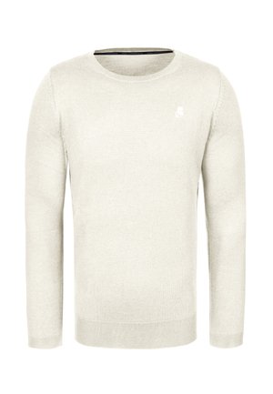 CREW NECK - Strickpullover - champagne