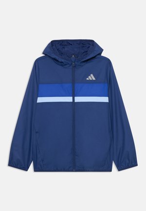 TIBERIOERIO JUNIOR UNISEX - Vindjakke - dark blue/team royal blue/glow blue