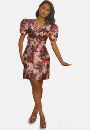 PUFF SLEEVE OCCASION DRESS - Occasion wear - pink