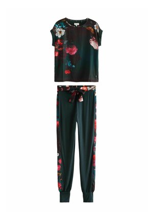 MIX FLORAL - REGULAR FIT - Pyjamas - teal blue