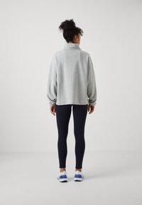 Champion ICONS HALF ZIP SMALL C LOGO - Melegítőfelső - grey