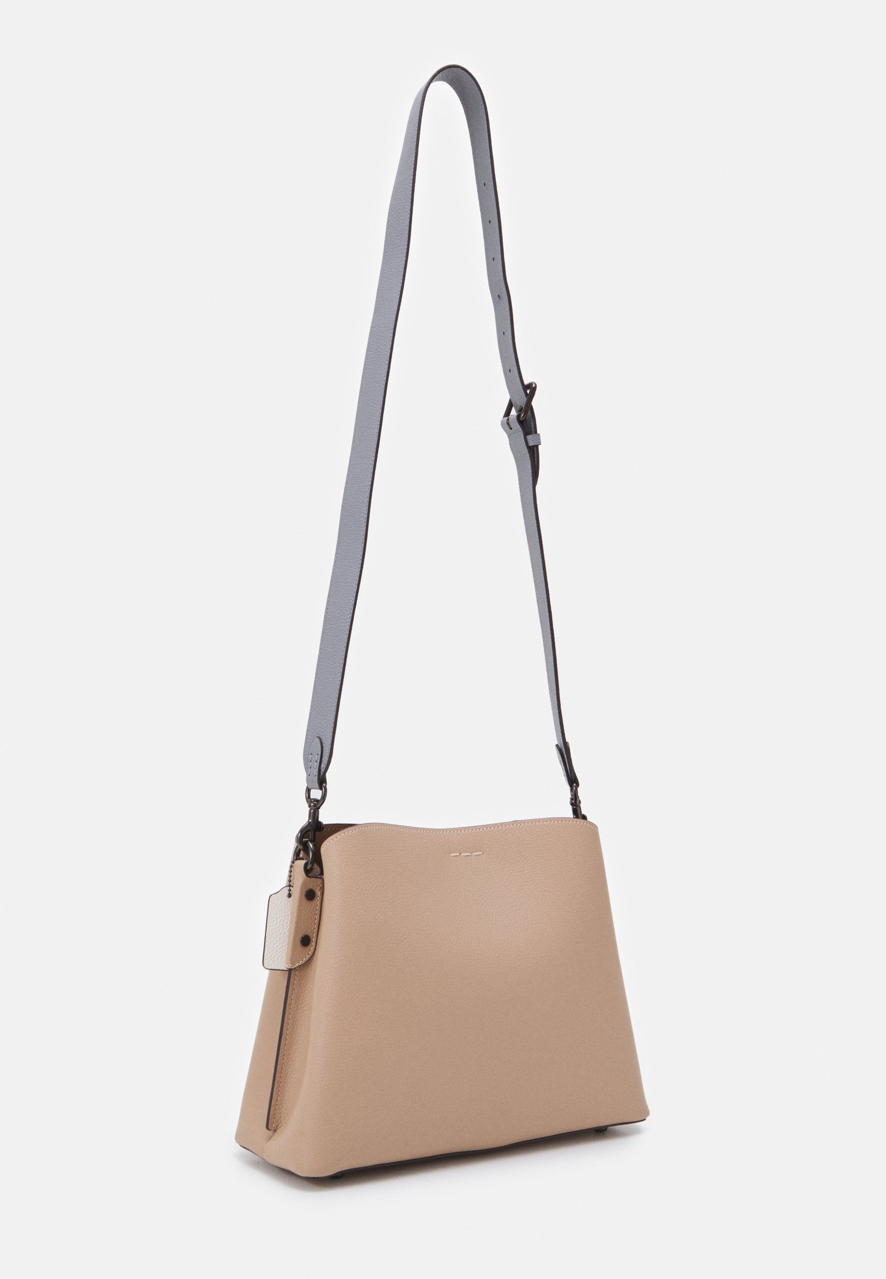 coach denim belt bolsa