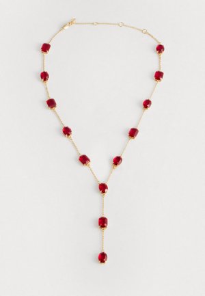 MULTI STONE Y NECK - Nyaklánc - gold-coloured/siam