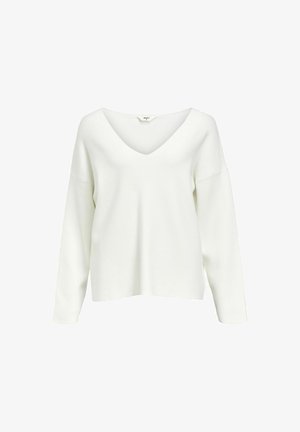 Object, OBJREYNARD V-NECK PULLOVER E AW FAIR 23 - Trui - cloud dancer