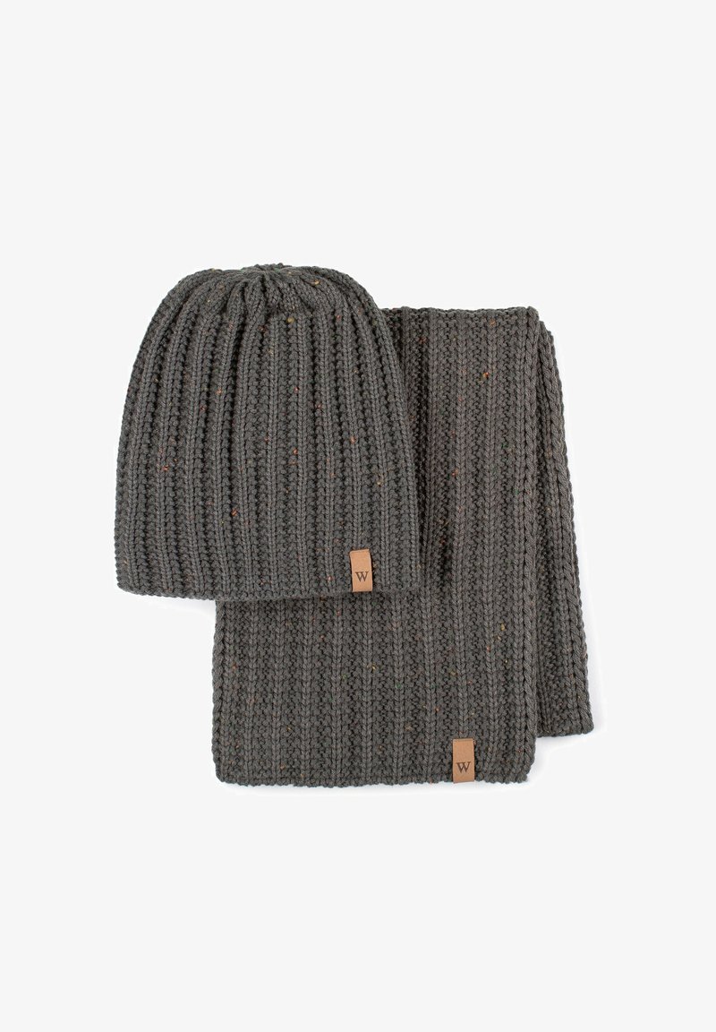 WITTCHEN SET - Bufanda - dark grey