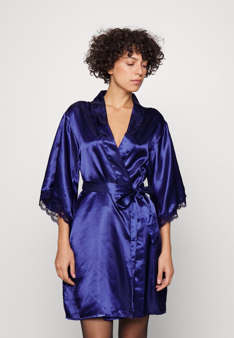 Boux Avenue MAISIE ROBE Dressing gown midnight blue/blue Zalando.de