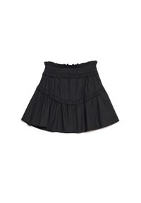 BIRDIE RUFFLE SKIRT - Minihame - black