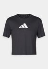 ADIDAS WORKOUT ESSENTIALS BIG PERFORMANCE LOGO TRAINING - Trükipildiga T-särk - black