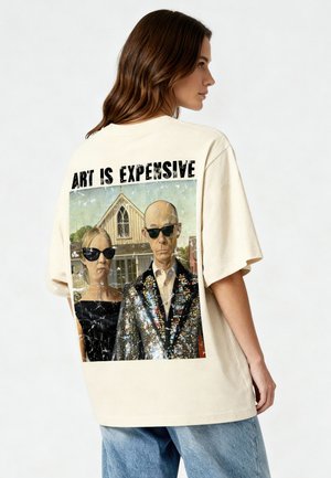 EXPENSIVE AMERICAN UNISEX HEAVYWEIGHT 25 - T-shirt imprimé - off-white