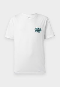 MOON RUN UNISEX - T-shirts med print - white