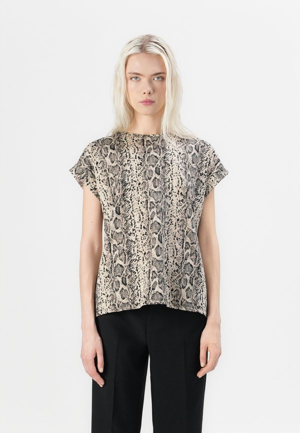 VIANNIE - Print T-shirt - doeskin