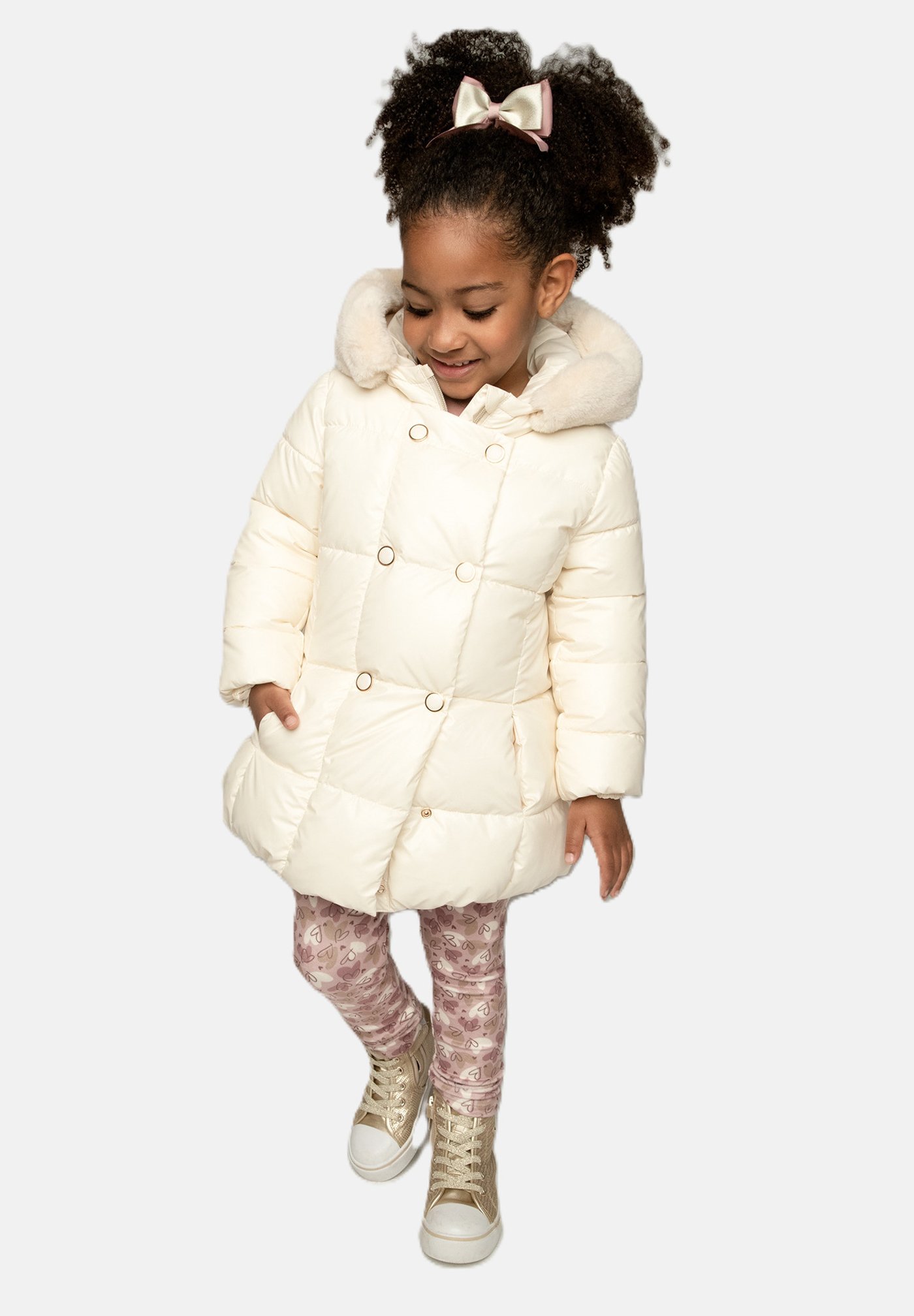 Mayoral Cappotto invernale cecio/beige