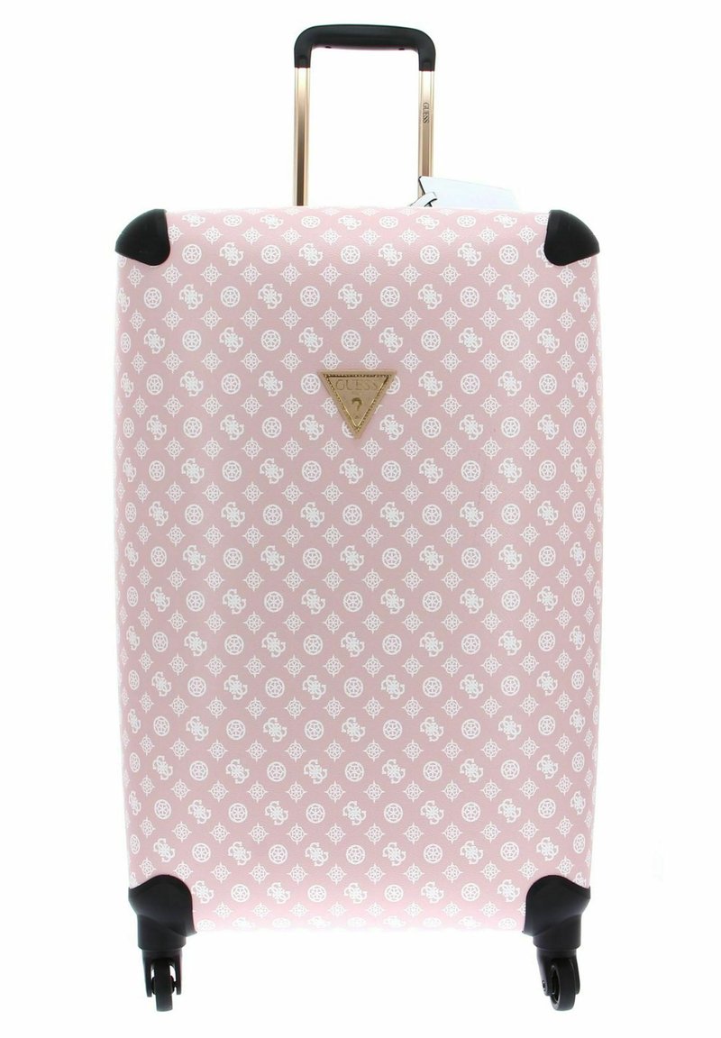 Guess WILDER Wheeled suitcase pink logo/pink Zalando.de