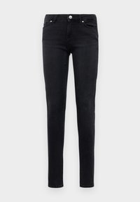 ONLBLUSH LOW WAIST - Calças de ganga de corte skinny - washed black