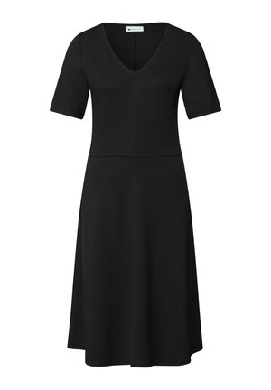 Street One, Jerseykjole - black
