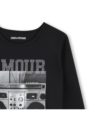 Zadig & Voltaire, TEE-SHIRT MANCHES LONGUES - Longsleeve - black