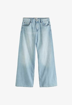 Next WIDE PETITE - Laisvo kirpimo džinsai - bleach wash