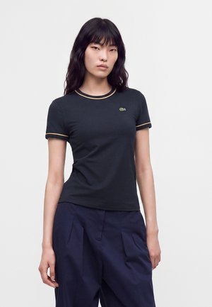 Lacoste, Camiseta básica - dark navy blue/flour-hone