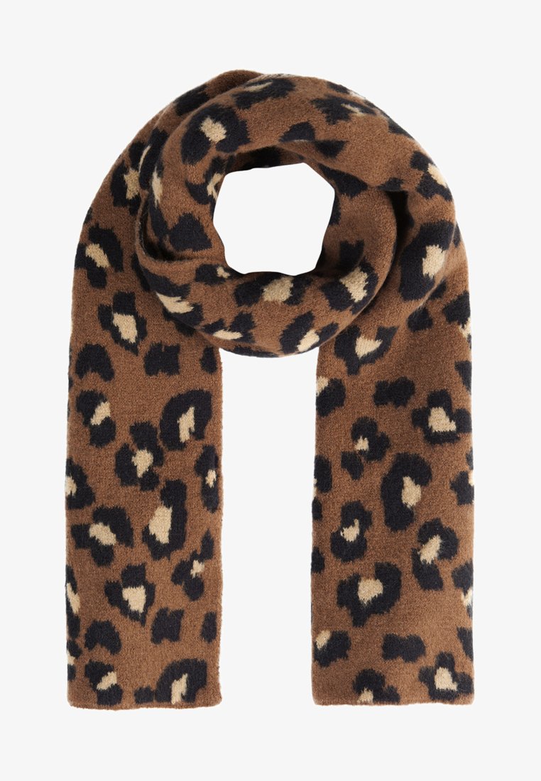 Codello Mit Leomuster Schal Brown Braun Zalando De