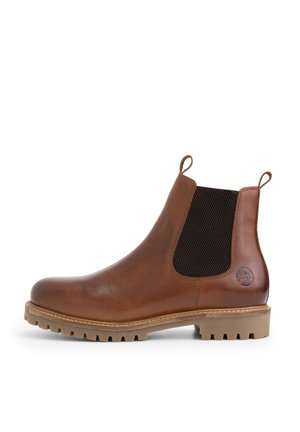 Travelin ROSSELAND - Korte laarzen - cognac