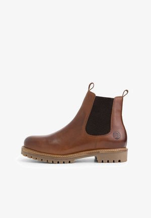 Travelin ROSSELAND - Korte laarzen - cognac